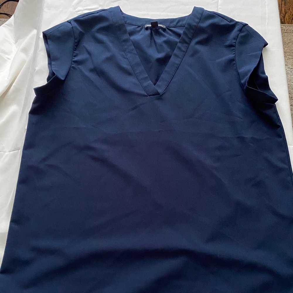 V-neck blouse